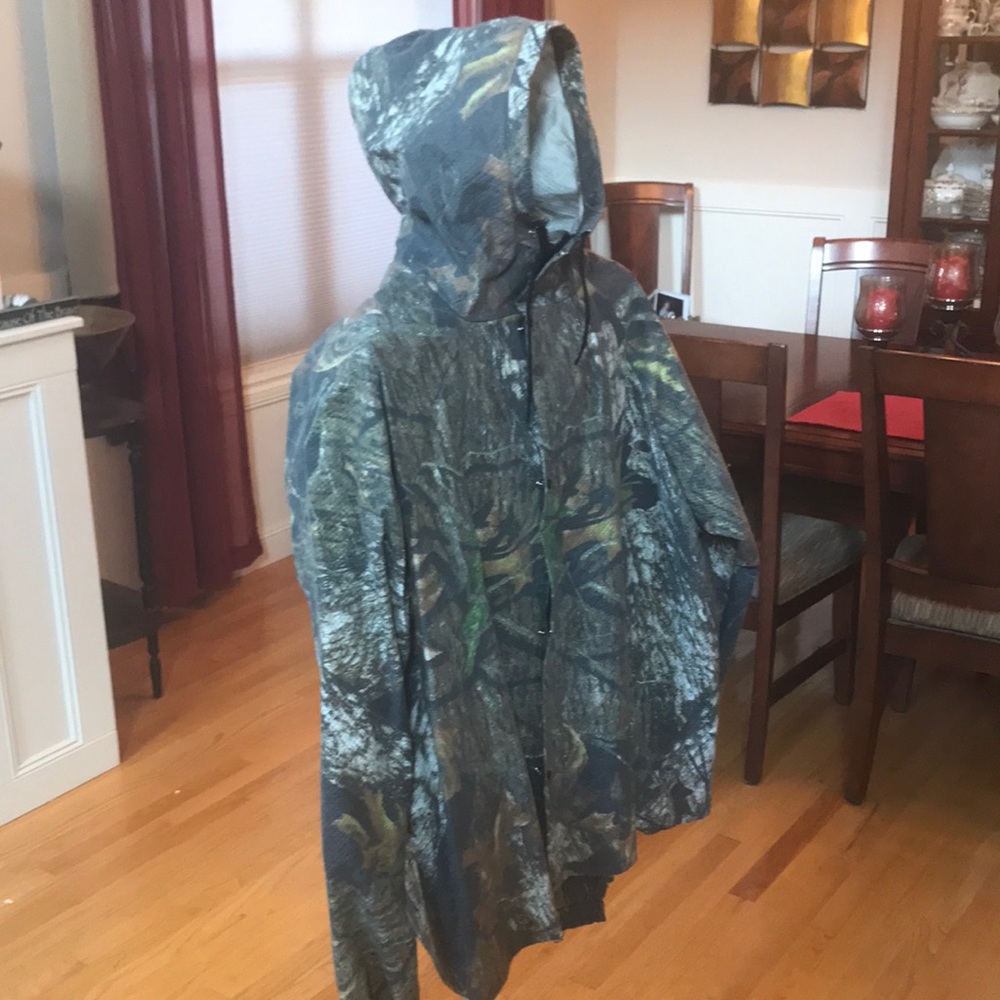 Men’s RSI O2 Camouflage Rainwear Sz L